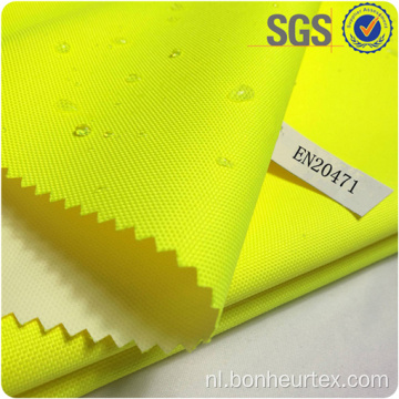 High Vis ademende PU-coating EN343-stof